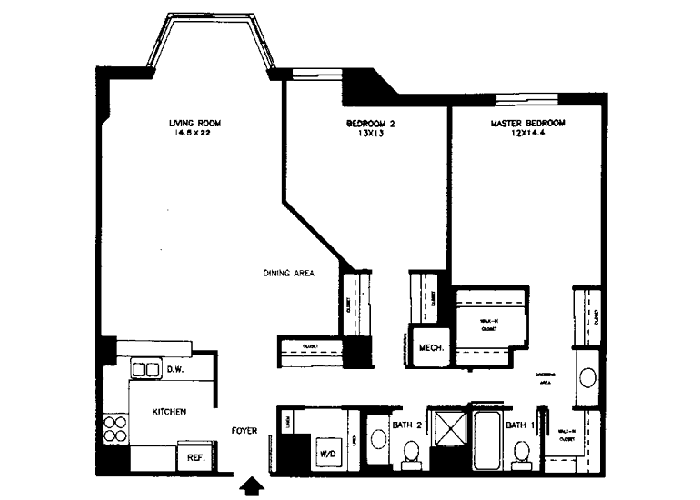 Altavista - 1225 SQFT - R Residence - 2 BR