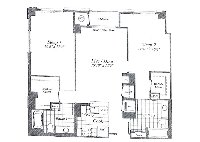 Unit C011 8th Floor Two Bedroom